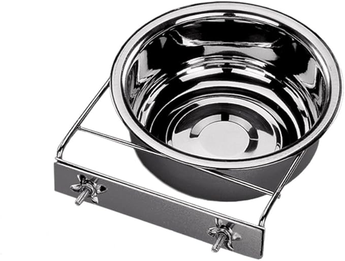 Nobby Stainless Steel Bowl with Screw-Holder, 1.30 Litre, 18 cm