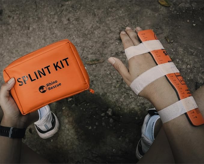 RHINO RESCUE bundle-Pet First Aid Kit, Emergency Medical Supplies for Dogs & Cats, Safety Essentials Pack with Thermometer+