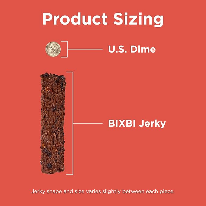 BIXBI Skin & Coat Support Beef Liver Jerky Dog Treats, 5 Oz - USA Made Grain Free Dog Treats - Antioxidant Rich To Support Shiny, Full Bodied Coats - High In Protein, Whole Food Nutrition, No Fillers