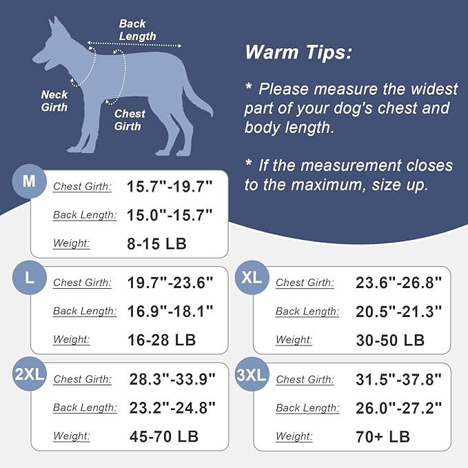 Jiupety Dog Recovery Suit Adjustable, Not Fit Slim and Long Body, Dogs Suit for Surgery Recovery, 2XL Size, Anti-Licking Surgical Dog Onesies, Blue & Paw