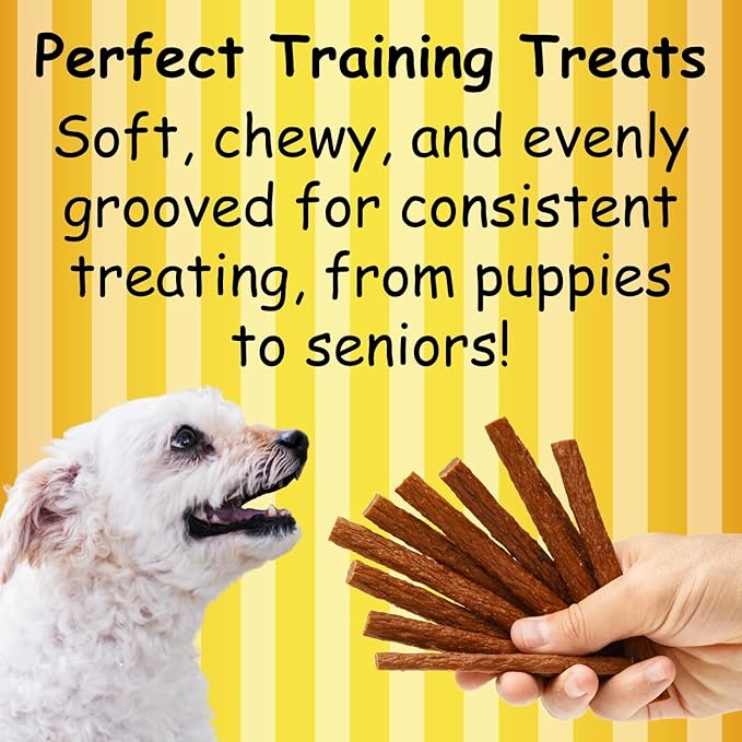 Chicken and Sweet Potato Dog Treats, Soft Chicken Jerky for Small and Large Breeds, Naturally Healthy, Made in The USA (16 oz)