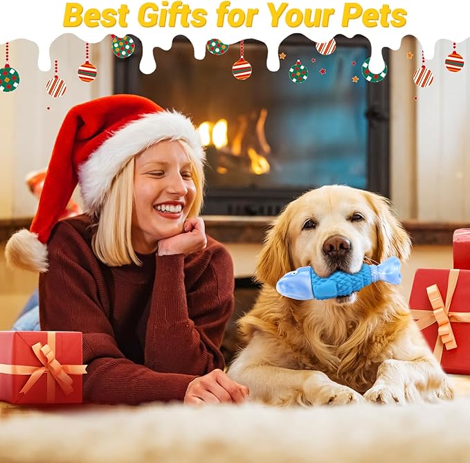 BoYoYo Tough Dog Toys for Aggressive Chewers Large Breed, Durable Dog Chew Toys to Reduce Pet Anxiety and Boredom