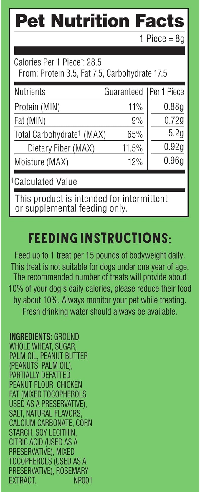 Milk-Bone Dipped Muddy Paws Dog Biscuits, 10 Oz. Bag (Pack of 2)