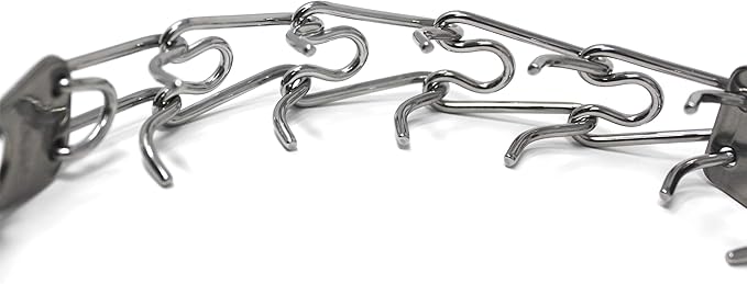 Herm Sprenger Stainless Steel Prong Dog Training Collar with Quick Release Buckle Ultra-Plus Pet Pinch Collar No-Pull Collar for Dogs Made in Germany 2.25mm x 16in Small