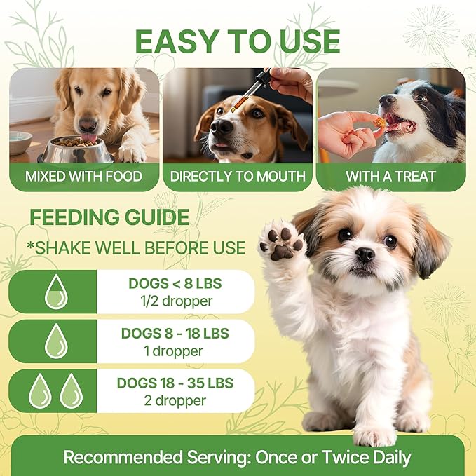 Bladder & Kidney Stones Dissolver for Dogs – Natural Dog UTI Treatment & Urinary Tract for Dogs, Stone and Crystals Fragment Flush & Prevention, Vet-Formulated Dog Urinary Tract Infection Support