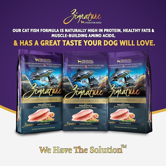Zignature Catfish Limited Ingredient Formula Formula Dry Dog Food 12.5lb
