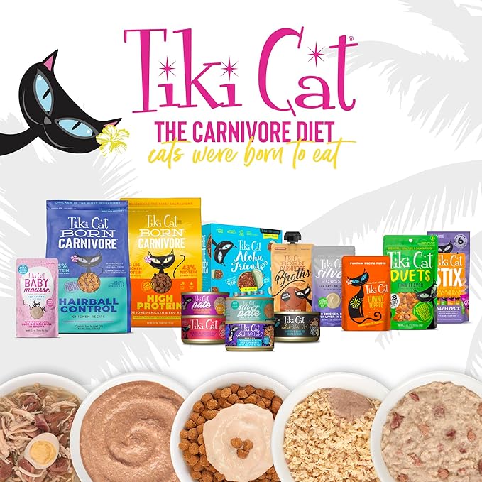 Tiki Cat Baby Milk Replacer, Goat Milk, 6 oz. Spout Pouch (6 Count)