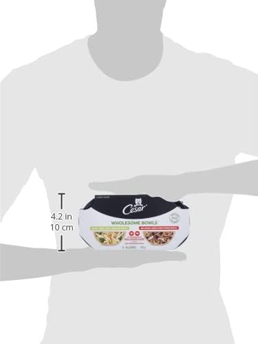 Cesar Wholesome Bowls Adult Wet Dog Food, Chicken, Carrots, Barley & Green Beans Recipe and Beef, Chicken, Purple Potatoes & Carrots Recipe Variety Pack, Wet Food for Dogs, 3 oz., 6 Count