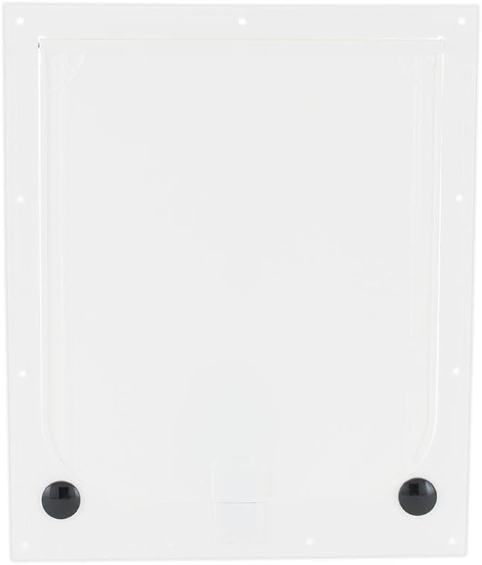 Revival Animal Health Dog Door - Magnador Two-Way Pet Door Mag I Heavy Duty White Medium