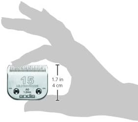 Andis 64072 UltraEdge Detachable Blade – Carbon Steel Pet Clipper Blade, Professional Grooming Performance