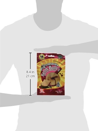 BENNY BULLYS Chops Beef Liver Dog Treats, Freeze-Dried, Low Fat, High Energy & Nutrient Rich Food for Your Furry Friend, All Natural Ingredients, 40g - Entry