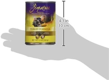 Zignature Turkey Formula Grain-Free Wet Dog Food 13oz, case of 12