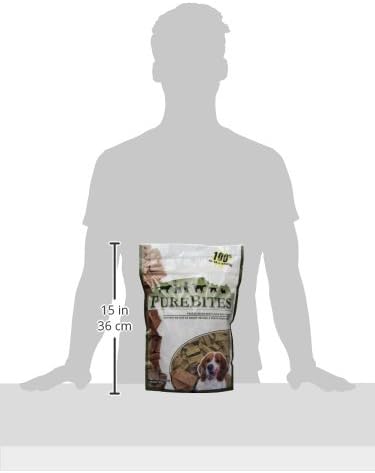 PureBites Beef Liver Freeze Dried Dog Treats, 1 Ingredient, Made in USA, 16.6oz