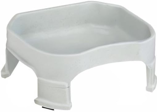 Neater Pet Brands Extra Large Water Bowl for Dogs, Elevated Outdoor Dog Water Bowl (1.25 Gallon XL Capacity), Big Trough Style Food Dish for Indoors or Outside, No Spill Large Dog Bowls, Vanilla Bean