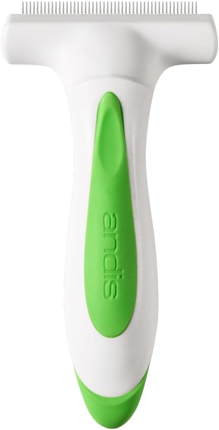 Andis Premium Fine-Tooth Deshedding Rake - Black