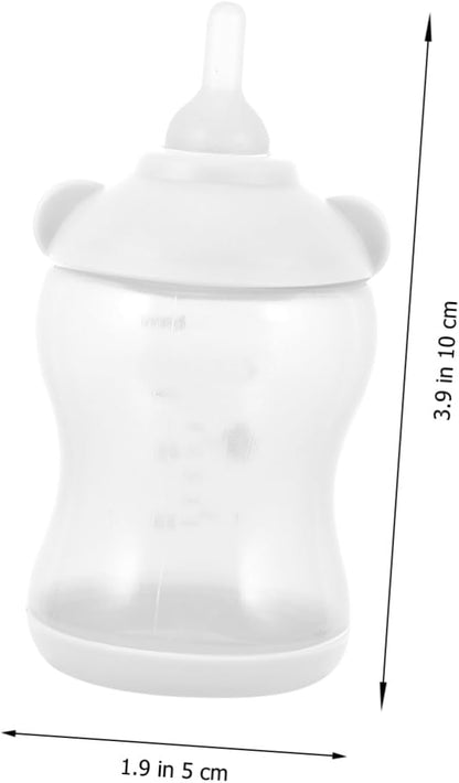 Sosoport Pet Feeding Bottle Milk Feeder for Cats Dogs and Small Animals Design for Convenient Feeding for Puppies and Kittens