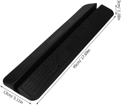 ABOOFAN Baby Safety Gate Pedal Accessory 5X17.7 Inch Stairway Guardrail Kick Plate for Door Threshold Ramp and Pet Fence Secure Connection Easy Installation Protection