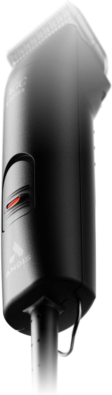 Andis 24675 UltraEdge 2-Speed Detachable Blade Pet/Dog Clipper – Runs Cool & Quiet, Designed with Two-Speed Rotary Motor & Shatter-Proof Housing - for All Coats & Breeds - 120 Volts, Black