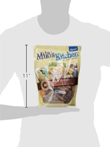 Milo’s Kitchen Steak Grillers Recipe Dog Treats, 18 Oz. Bag