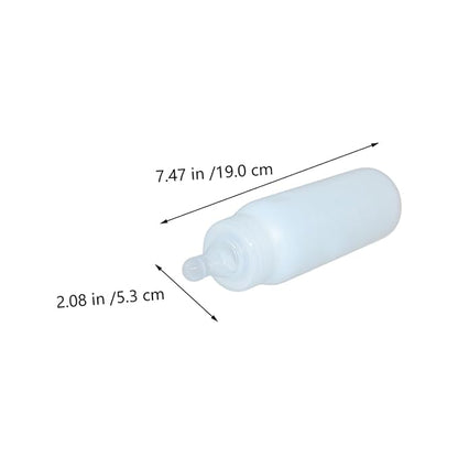 Yardwe Silicone PET Nursing Bottle Set 3pcs Lamb Feeding Bottles Soft Nipples for Puppies and Kittens Livestock Milk Feeder PET Care Supplies
