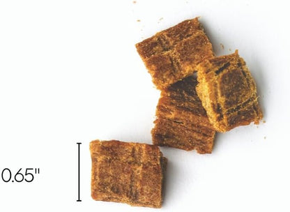 Farmland Traditions Tiny Loves Jerky Trainer Treats for Dogs w/Bone Broth (Turkey & Pumpkin, 16 oz.)