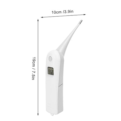 Pet Thermometer, Fast Read Digital Veterinary Thermometer, Animal Temperature Monitor, Pet Temperature Tester for Dogs, Cats, Horse,Cattle, Pigs,Birds, Sheep