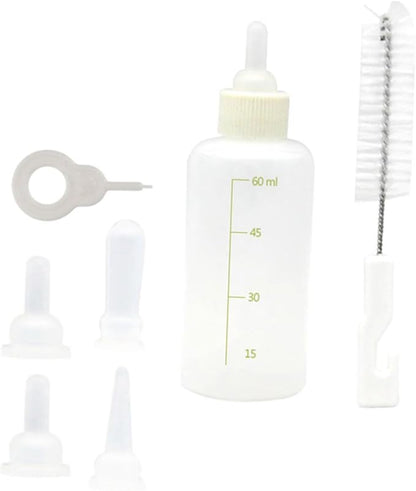 BESPORTBLE 1set Pet Feeding Bottles Set Cat Feeding Bottle for Kitten Milk Kitten for Nursing Small Nursing Pet Supply