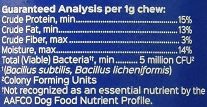 Probios for Dogs Soft Chews, Probiotics for Dogs, Daily Supplement for Gut Health, Digestion & Immune Support, Small Breeds, 4.23oz