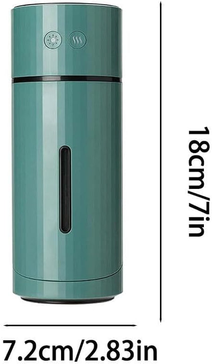 Dog Humidifier for Collapsed Trachea Small Dogs, Whisper-Quiet Cool Mist Humidifiers with 90 Degree Adjustable Nozzle, Pet-Safe Personal Humidifier for Crates, Bedrooms and Dog Kennel