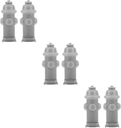 LUOZZY 6 pcs Dog Pee Pad Helper Puppy Toilet Urine Post Accessories Training Dog Pee Pad ToolColumn Dog Toilet Supply, Gray