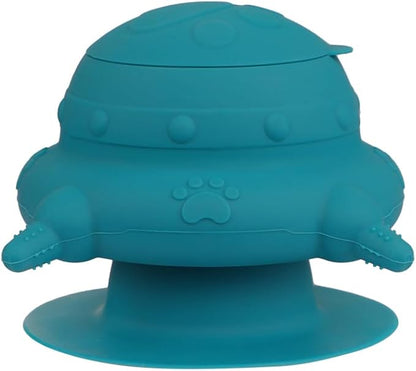Puppy Milk Feeders Kitten Milk Feeders Bowl for Multiple Puppies Dog Automatic Feeder with 4 Teats Little Pets Food Water Feeding Station Silicone Nursing Feeder Bottle 230ml for Rabbit