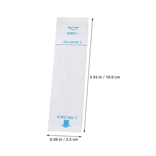 100pcs Digital Probe Tip Covers Disposable Rectal and Oral Sleeves Sanitary Protective Covers and Pet Use