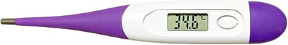 Digital Thermometer for Pets - Soft Head Veterinary Thermometer for Dogs and Cats(Orange)