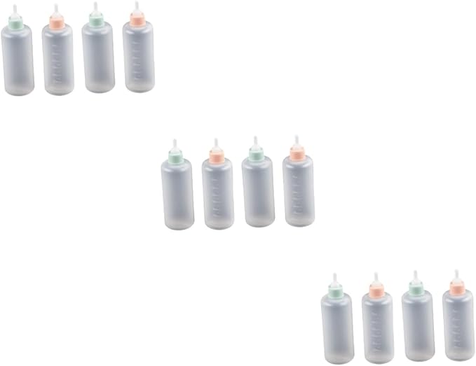 BESPORTBLE 12pcs Dog Products Pet Feeding Bottles Pacifier Silicone Breeding Bottles Milk Replacer for Puppies Safe and Easy to Use