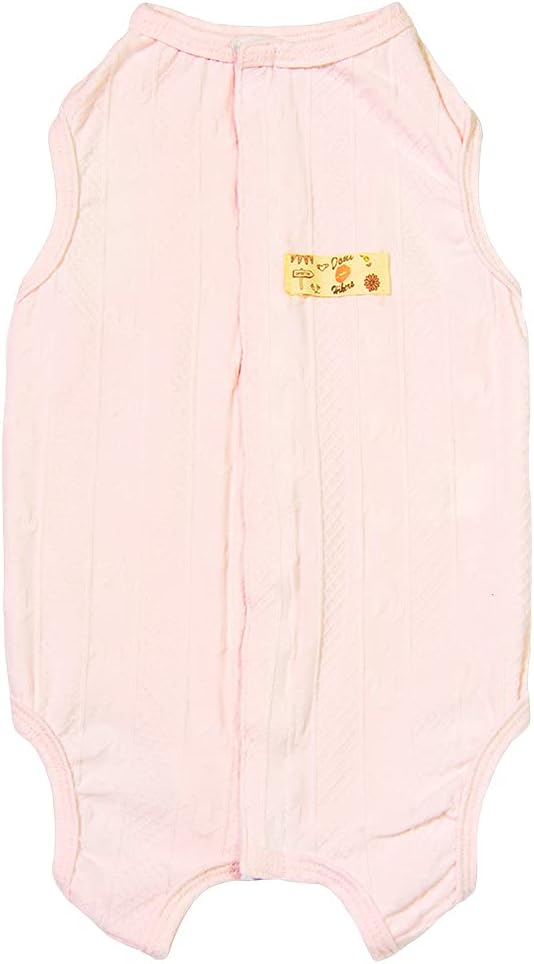 RSS Recovery Suit for Surgery - Dog Abdominal Wounds Bandages, Wound Protective Vest - Prevent Licking, Substitute E-Collar (Vpink, XL)