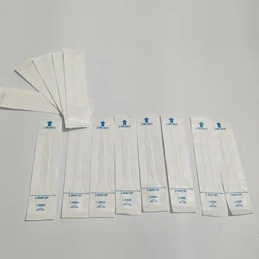 100Pcs Universal Probe Paper Covers Protective Sleeves for Rectal and Digital Thermometers for Home and Veterinary Use