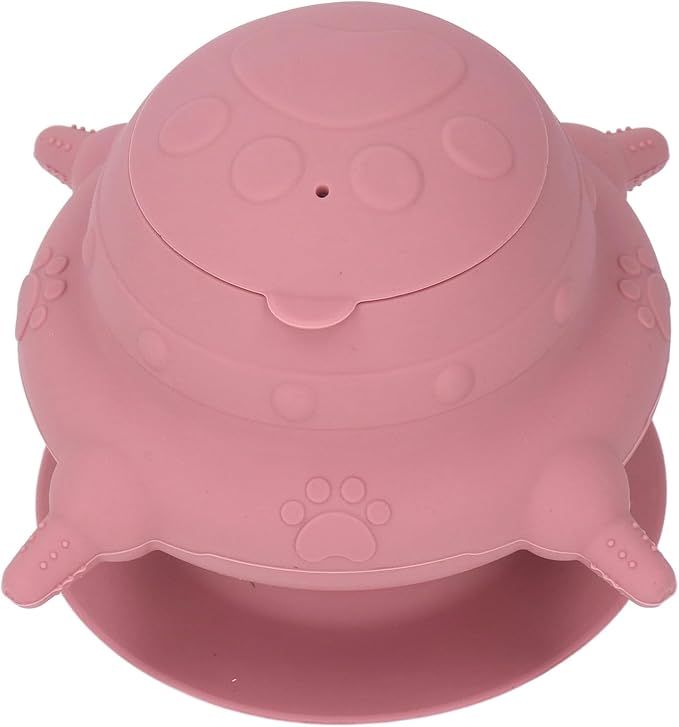 Silicone Puppy Milk Feeder 4 Nipples Small Puppy Nursing Station, Puppy Bottles Simulates Mother's Milk, Feeding Multiple Young Animals, Suitable for Pet Owners