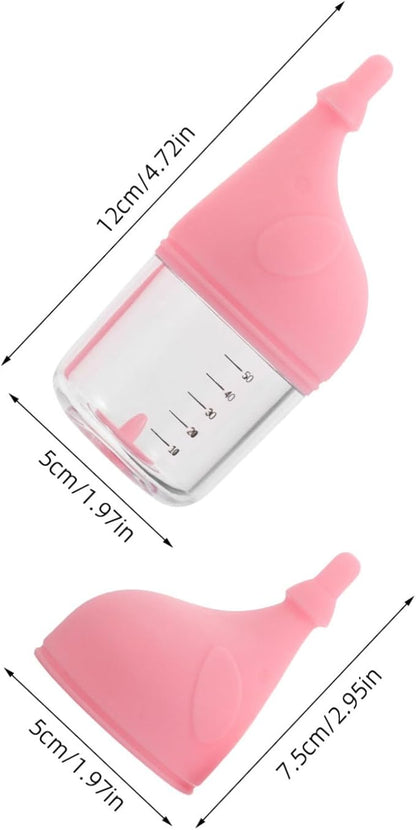 TOYANDONA Newborn Kitten Puppy Nursing Bottle Pet Feeder Soft Nipple Cat Milk Feeder Small Animal Bottle for Nursing