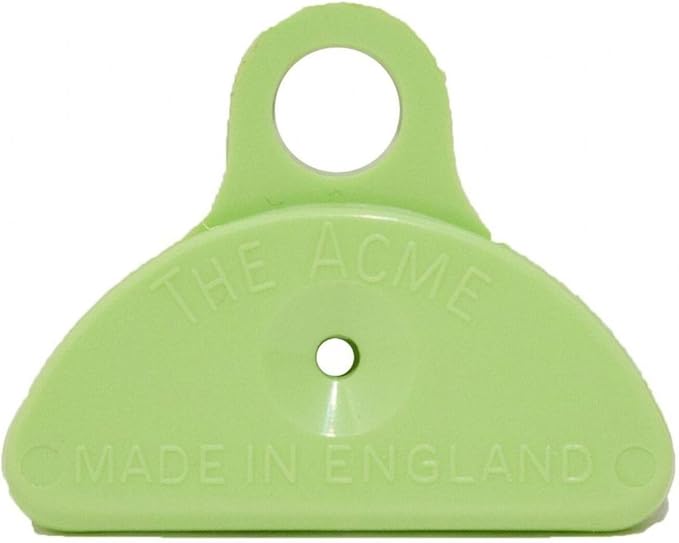 Genuine ACME No. 576 professional dog training shepherd's lip, in mouth, whistle. Quality crescendo of sound. Sheep trails and herding. 100 dBA. Designed and Made in the UK (Lime Green)