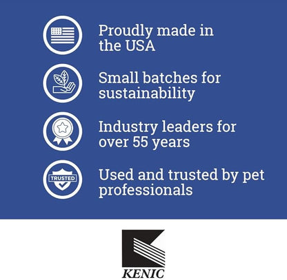 Kenic Oatmeal & Baking Soda Anti-Itch & Odor Control Spray for Dogs & Cats, Deodorizes & Soothes Coat & Skin, Made in USA