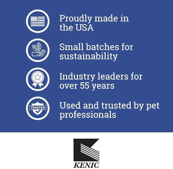 Kenic Emu Oil Spray for Dogs & Cats - Itchy Skin Relief for Dry, Irritated Coats & Hot Spots - Leave-in Conditioning Formula Soothes and Moisturizes for Comfort and Shine, Made in USA