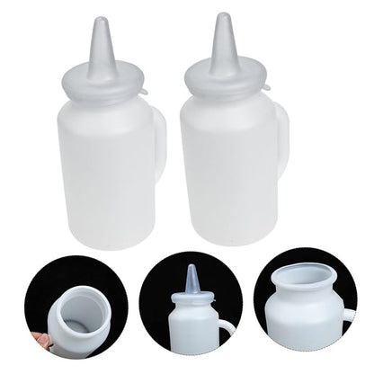 Mikikit 1.6L Calf Milk Bottle for Feeding Reliable Nursing Bottle Handle Suitable for Calves Lambs and Poultry