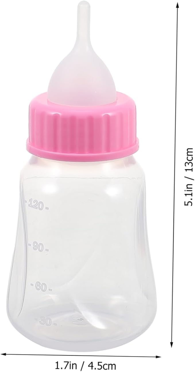 Happyyami 2pcs Cat Milk Bottle Kitten Feeding Bottles No Odor Kitten Supplies for Newborns