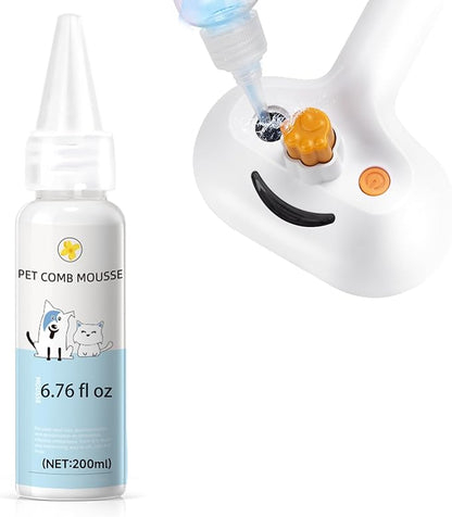 Pet Steam Brush Spray Refill for Dogs & Cats – Concentrated Waterless Shampoo, 3-in-1 Grooming Spray Comb Mist, 1*Shampoo(Steam Brush not Included)