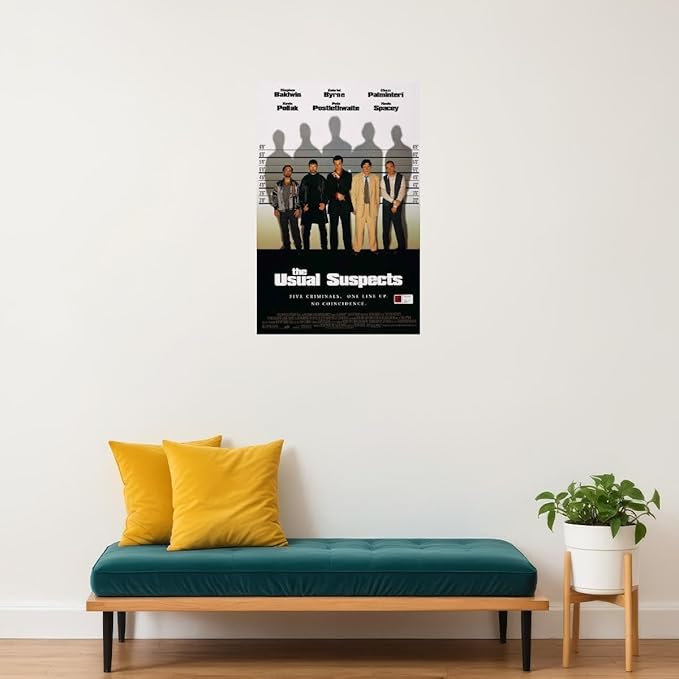The Usual Suspects Movie Kevin Spacey Gabriel Byrne 12x16 Poster
