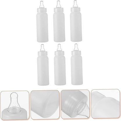 Levemolo Lamb Feeding Bottles Set of 6 250ml Milk Feeder for Puppies Pig Feeders Animal Feeding Bottles for Household Use
