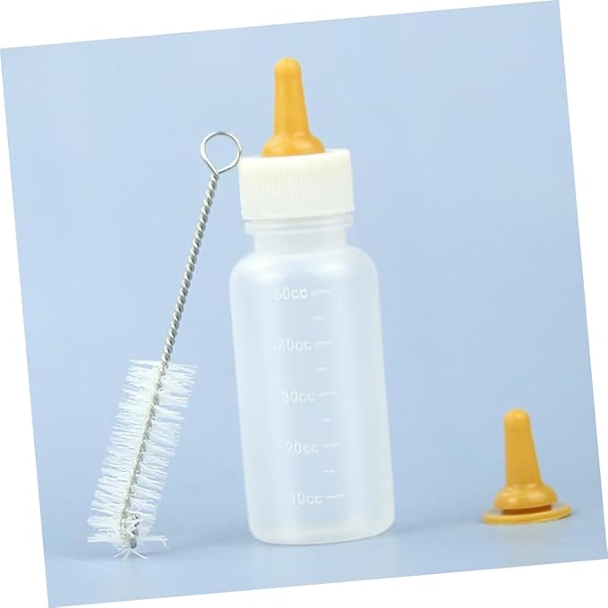 3pcs Pet Feeding Bottles for Cats Dogs Small Milk Bottle for Indoor Cats Reusable Nursing Feeder for Puppies Kitten Pet Accessories