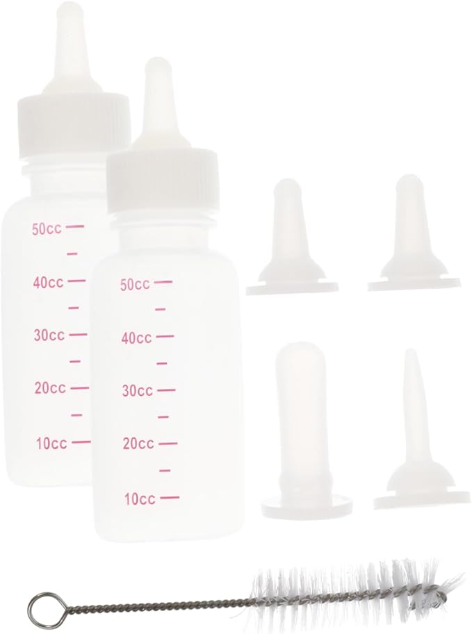 Pet Feeding Supplies Small Pet Nursing Bottle for Kittens Milk for Kitten Feeding Kit Squirt Bottle for Cats