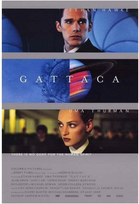 Rectify the Race Gattaca Movie Ethan Hawke Uma Thurman Jude Law 18x24 Poster