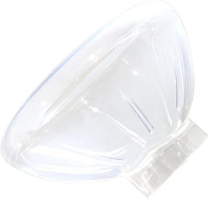 Pet Masque for Dogs Cats - Veterinary Inhalation | Adjustable Soft Transparent Chamber with Tube Connector, Animal Respiratory Health Care Tool 6.89x2.76x2.76 in